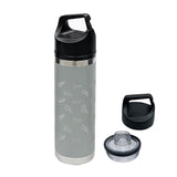 18 Oz. Full Laser Davenport Stainless Steel Bottle Imprinted with Logo (Q712822)