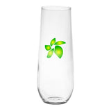 8.5 Oz. Vina Stemless Flute (4CP)  Imprinted with Logo (Q716022)