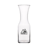 34 Oz. Clear Glass Carafe Imprinted with Logo (Q726122)