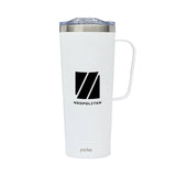 28 Oz. Perka® Winston Stainless Steel Travel Mug Imprinted with Logo (Q728322)