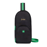 Repeat Recycled Poly Sling - Green Imprinted with Logo (Q734822)