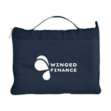 Roam Fleece Travel Blanket Imprinted with Logo (Q741322)