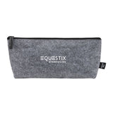 The Goods Recycled Felt Zippered Pouch Imprinted with Logo (Q744922)