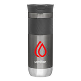 Contigo Byron 2.0 - 20 Oz Gun Metal Tumbler Imprinted with Logo (Q749111)