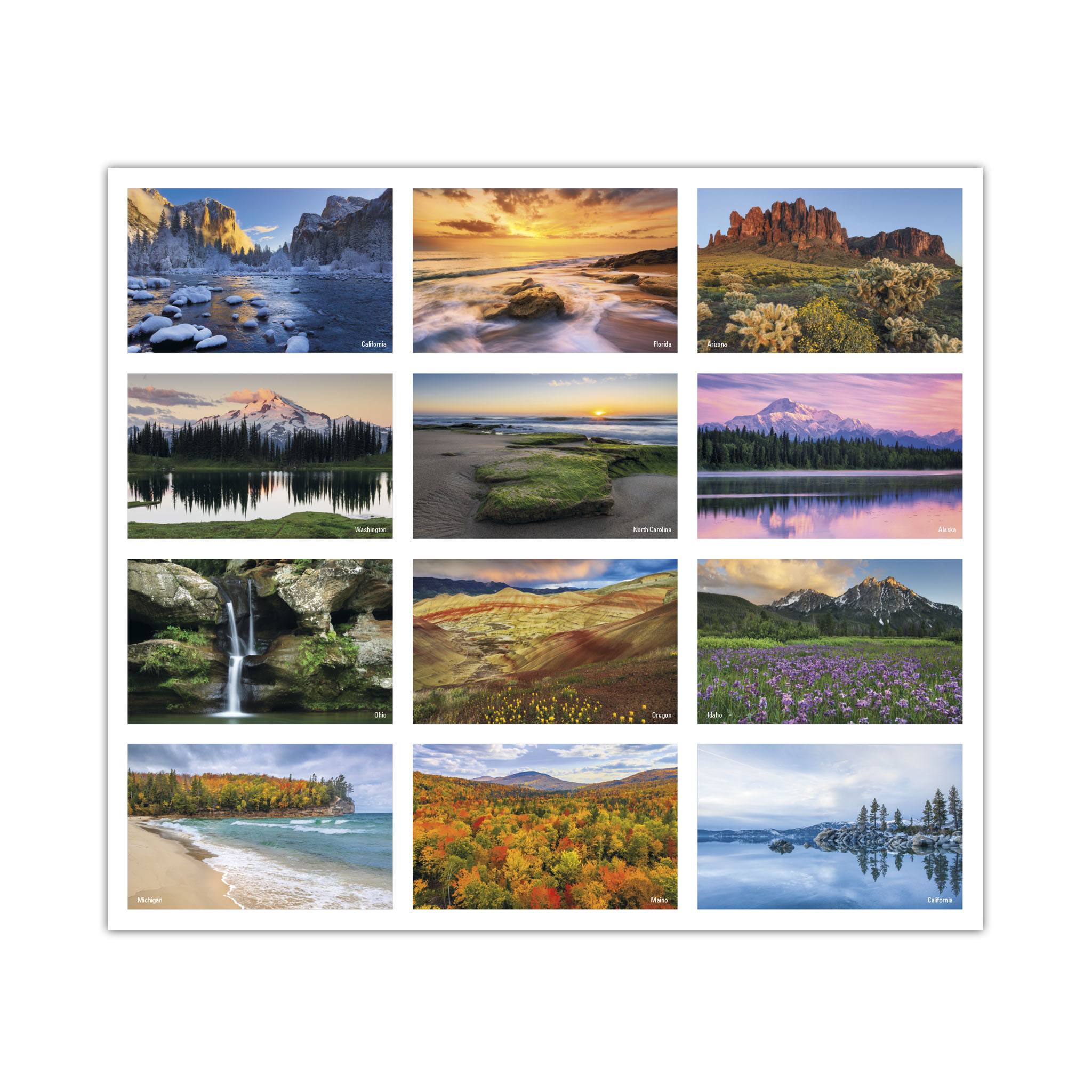 Press-N-Stick Scenic Calendar (Q749122)