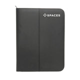 Leon Zippered Leatherette Portfolios Imprinted with Logo (Q751222)