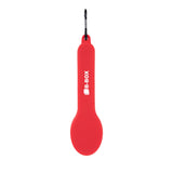 Travel Utensil Set With Silicone Holder Imprinted with Logo (Q751922)