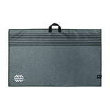 Slowtide® Fairway Quick Dry Golf Towel - Grey Imprinted with Logo (Q752022)