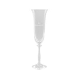 7 Oz. Angela Flute Glass  Imprinted with Logo (Q753122)