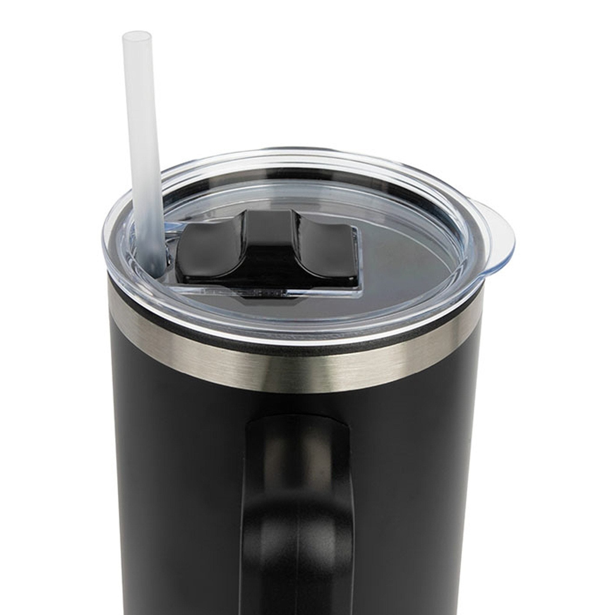 Izzy 40 Oz. Steel/PP Travel Mug (Q755822)