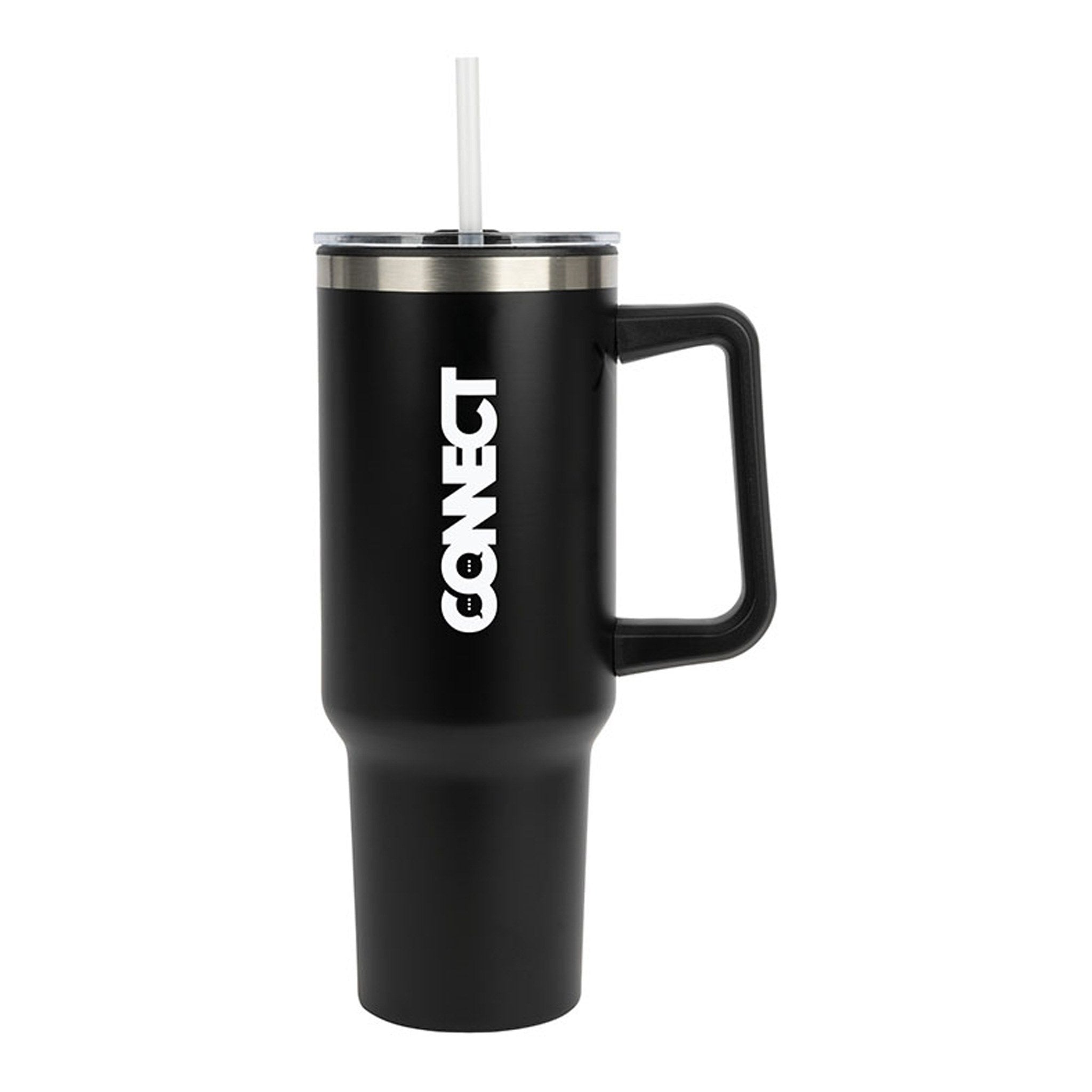 Izzy 40 Oz. Steel/PP Travel Mug (Q755822)