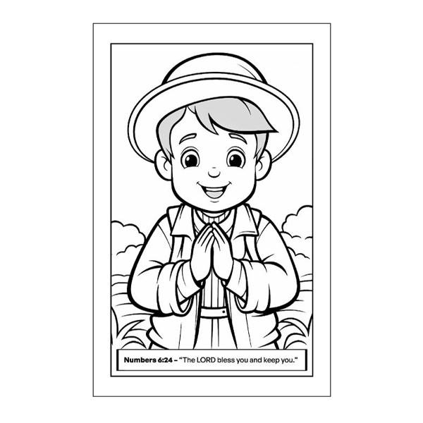 Bible Verse Small Coloring Book (Q756022)