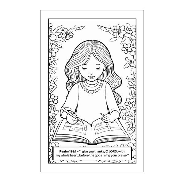 Bible Verse Small Coloring Book (Q756022)