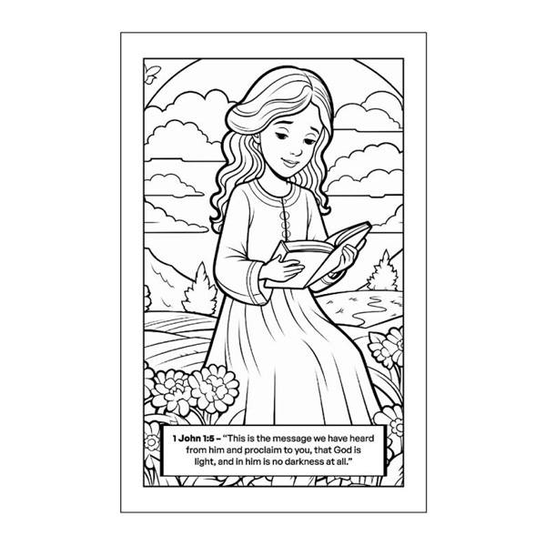 Bible Verse Small Coloring Book (Q756022)