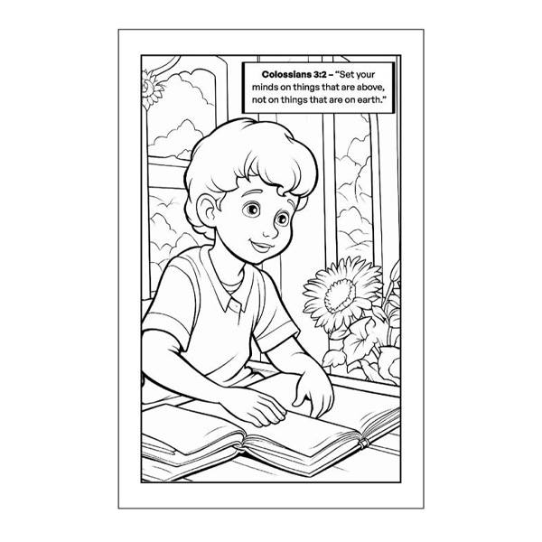 Bible Verse Small Coloring Book (Q756022)