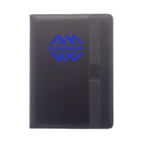 Joyful Block Leather Portfolios Imprinted with Logo (Q761222)