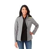 Elevate Women's KARMINE Softshell Jacket Imprinted with Logo (Q762322)