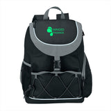PEVA Lined Backpack Cooler Imprinted with Logo (Q766665)