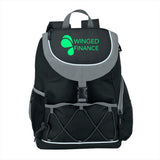 PEVA Lined Backpack Cooler Imprinted with Logo (Q766665)