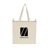 Double Handle Cotton Tote Imprinted with Logo (Q769822)