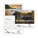 Beautiful America Pocket Calendar Imprinted with Logo (Q775722)