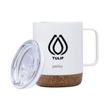 12 Oz. Perka® Wyatt Camping Mug Imprinted with Logo (Q780622)