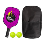 Carbon Fiber Pickleball Set  Imprinted with Logo (Q781022)