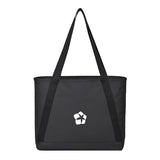 Repeat Recycled Poly Tote - Black Imprinted with Logo (Q782022)