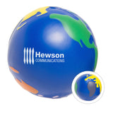 Multi-Colored Earthball Stress Reliever Imprinted with Logo (Q882111)