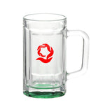 15 Oz. Chug Sports Fan Glass Beer Mug  Imprinted with Logo (Q784022)