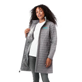 Women's SILVERTON Long Packable Insulated Jacket Imprinted with Logo (Q784422)