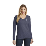 District ® Women’s Very Important Tee ® Long Sleeve V-Neck Imprinted with Logo (Q787922)
