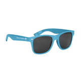 Malibu Wood Tone Sunglasses Imprinted with Logo (Q788911)