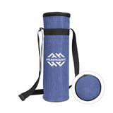 RPET Heathered Wine Cooler Tote Bag Imprinted with Logo (Q790822)