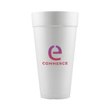 24 Oz. Foam Cup Imprinted with Logo (Q791222)