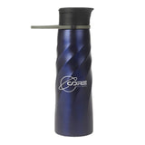 34 Oz./1L Perka® Tristan Stainless Steel Sport Bottle Imprinted with Logo (Q793022)