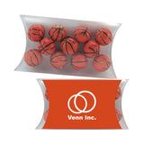 Medium Pillow Pack - Chocolate Balls Imprinted with Logo (Q802222)
