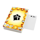 Theme Backs Playing Cards - Emojis Imprinted with Logo (Q808911)