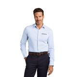 Brooks Brothers® Tech Stretch Patterned Shirt Imprinted with Logo (Q809722)