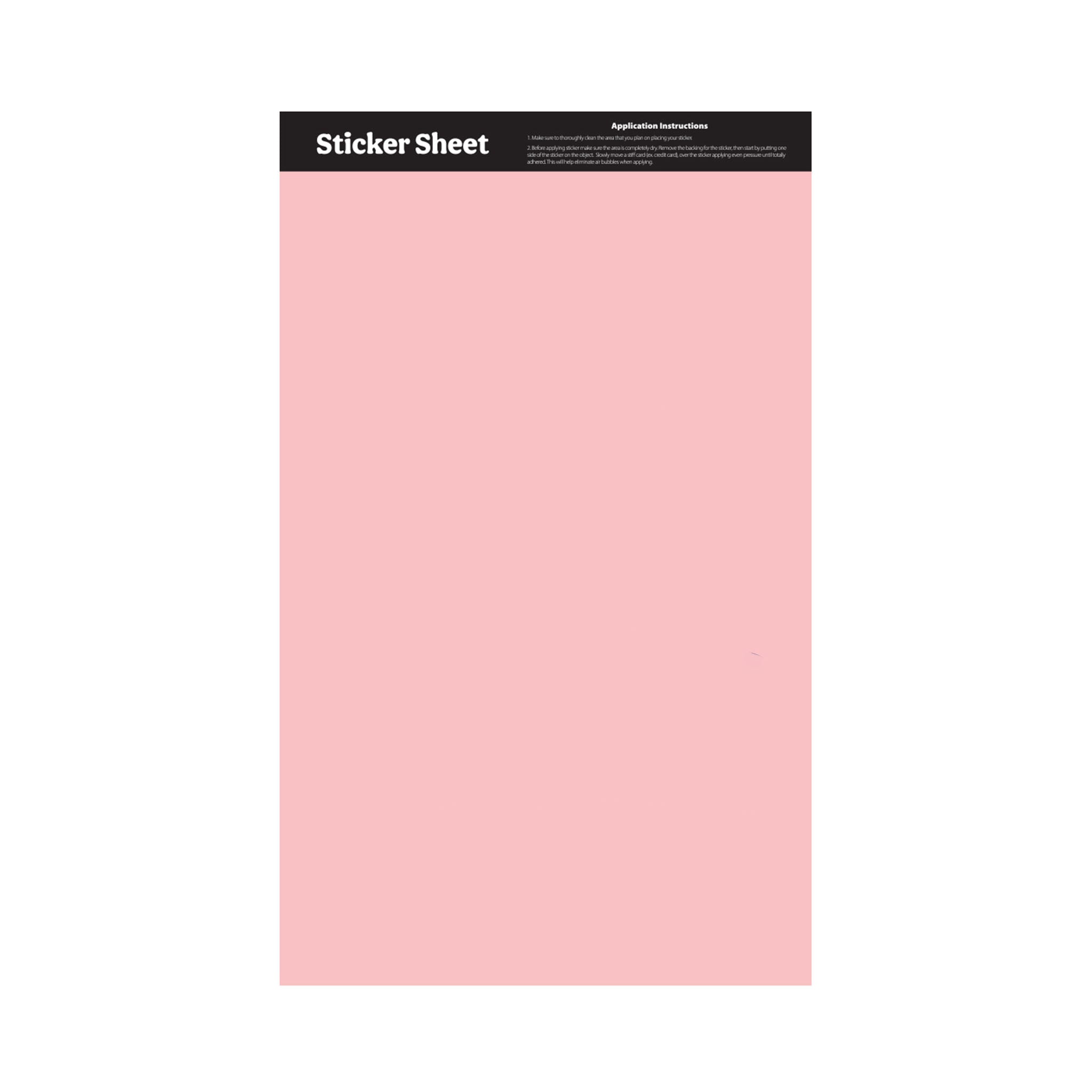 11.5 x 7 Inch Sticker Sheet Custom Shapes (Q811022)