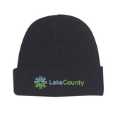 Knit Beanie With Cuff Imprinted with Logo (Q81149)