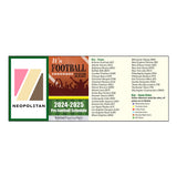 Pro Football Schedule Pocket Pamphlet Imprinted with Logo (Q814222)