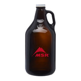 64 Oz. Homebrew Amber Glass Growler  Imprinted with Logo (Q815022)