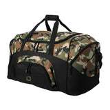 Port & Company® - Colorblock Sport Duffel Imprinted with Logo (Q817465)