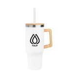 40 Oz. Carolina Recycled Stainless Steel Tumbler Imprinted with Logo (Q819122)