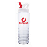 26 Oz. Malibu PET Bottle With Flip Spout Imprinted with Logo (Q821722)
