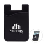 Silicone Phone Wallet Imprinted with Logo (Q823311)