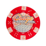 5D Poker Chip 2 Inch Imprinted with Logo (Q829022)