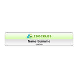 Moniker Full Color Name Plate: 10 x 2 In. Imprinted with Logo (Q830022)