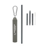 Buildable Harvest Straw Kit In Travel Case Imprinted with Logo (Q831111)